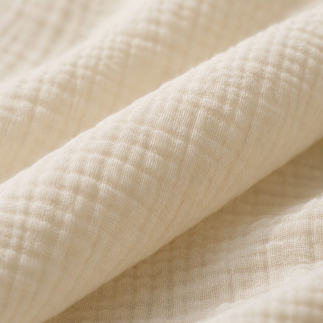 Muslin weave detail, close up